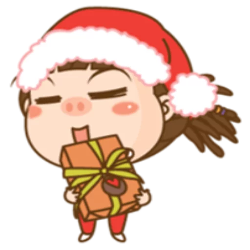 Cute Christmas Holiday Vibes Stickers Telegram Sticker #5 - Cute Christmas Holiday Vibes Stickers #5