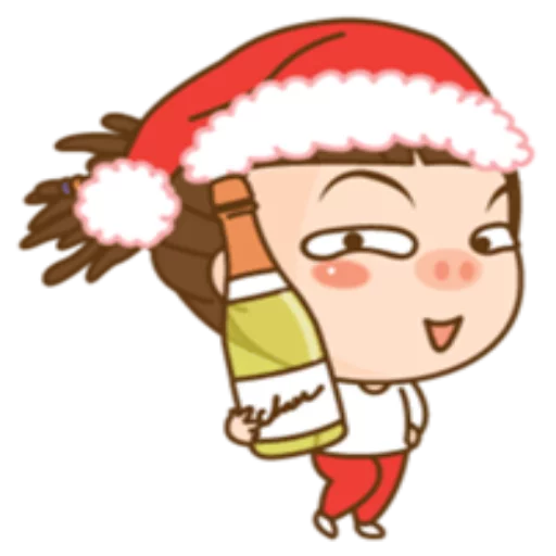 Cute Christmas Holiday Vibes Stickers Telegram Sticker #7 - Cute Christmas Holiday Vibes Stickers #7