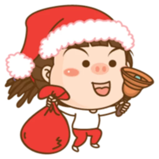 Cute Christmas Holiday Vibes Stickers Telegram Sticker #11 - Cute Christmas Holiday Vibes Stickers #11
