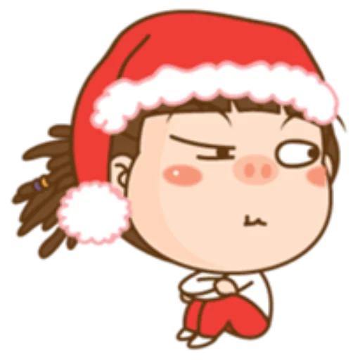 Cute Christmas Holiday Vibes Stickers Telegram Sticker #12 - Cute Christmas Holiday Vibes Stickers #12