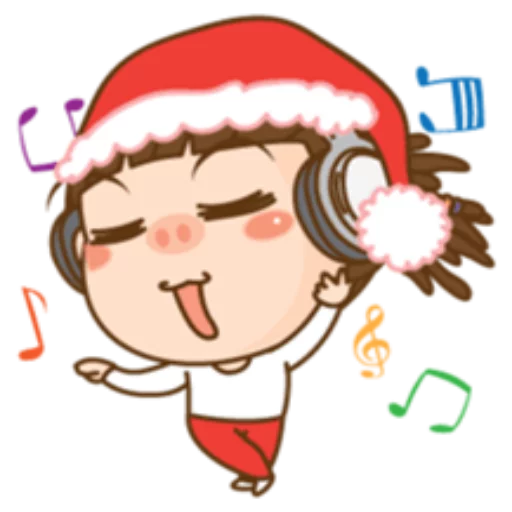 Cute Christmas Holiday Vibes Stickers Telegram Sticker #15 - Cute Christmas Holiday Vibes Stickers #15