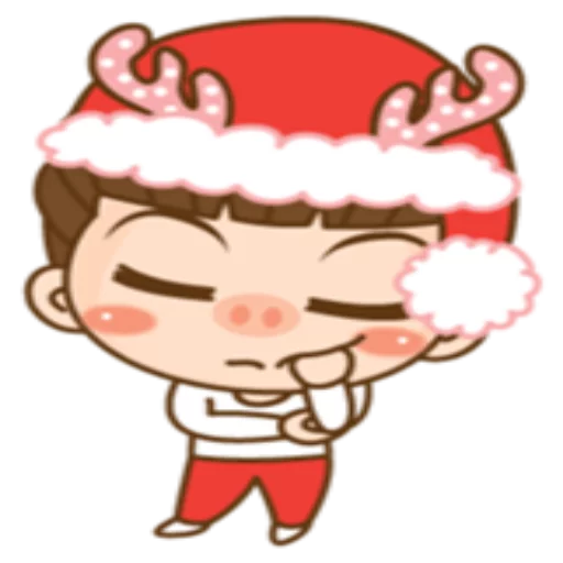 Cute Christmas Holiday Vibes Stickers Telegram Sticker #17 - Cute Christmas Holiday Vibes Stickers #17