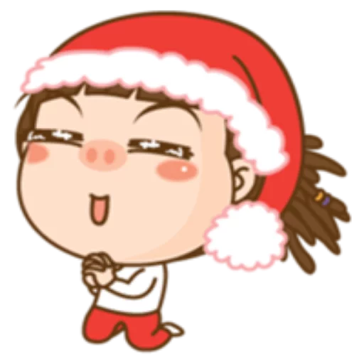 Cute Christmas Holiday Vibes Stickers Telegram Sticker #19 - Cute Christmas Holiday Vibes Stickers #19