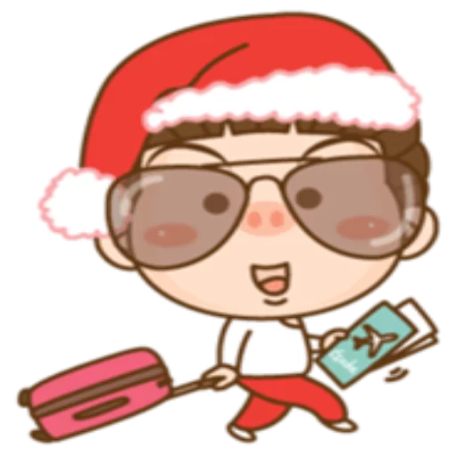Cute Christmas Holiday Vibes Stickers Telegram Sticker #21 - Cute Christmas Holiday Vibes Stickers #21
