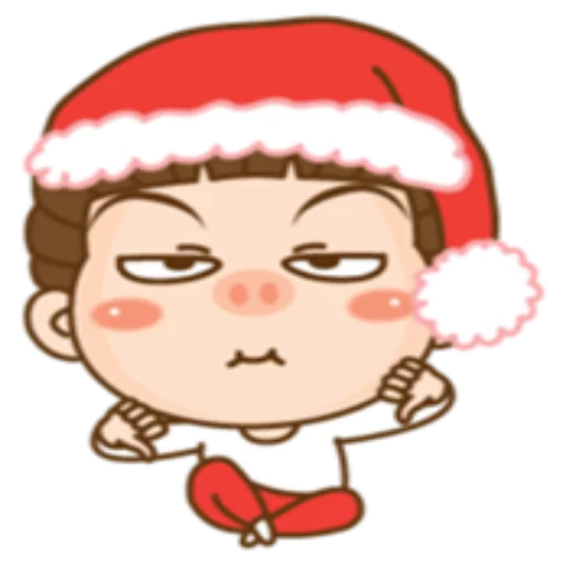 Cute Christmas Holiday Vibes Stickers Telegram Sticker #24 - Cute Christmas Holiday Vibes Stickers #24