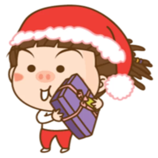 Cute Christmas Holiday Vibes Stickers Telegram Sticker #25 - Cute Christmas Holiday Vibes Stickers #25