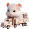 Cute Rat Fractious Emoji Telegram Sticker #10 - Cute Rat Fractious Emoji #10