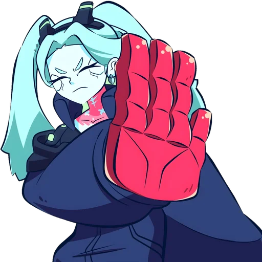 Cyberpunk Edgerunners Telegram Sticker #10 - Cyberpunk Edgerunners #10