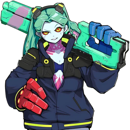 Cyberpunk Edgerunners Telegram Sticker #13 - Cyberpunk Edgerunners #13