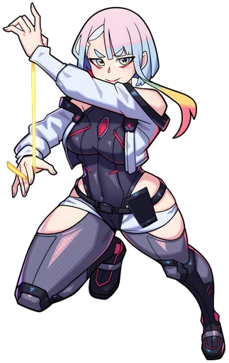 Cyberpunk Edgerunners Telegram Sticker #23 - Cyberpunk Edgerunners #23