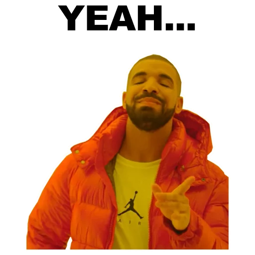 Drake Telegram Sticker #9 - Drake #9
