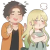 Daily Coupl Emoji Telegram Sticker #7 - Daily Coupl Emoji #7