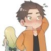 Daily Coupl Emoji Telegram Sticker #15 - Daily Coupl Emoji #15
