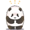 Daily Useful Panda Emoji Telegram Sticker #3 - Daily Useful Panda Emoji #3