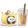 Daily Useful Panda Emoji Telegram Sticker #9 - Daily Useful Panda Emoji #9