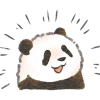 Daily Useful Panda Emoji Telegram Sticker #10 - Daily Useful Panda Emoji #10