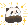 Daily Useful Panda Emoji Telegram Sticker #11 - Daily Useful Panda Emoji #11