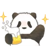 Daily Useful Panda Emoji Telegram Sticker #12 - Daily Useful Panda Emoji #12