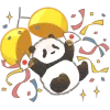 Daily Useful Panda Emoji Telegram Sticker #19 - Daily Useful Panda Emoji #19