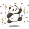 Daily Useful Panda Emoji Telegram Sticker #20 - Daily Useful Panda Emoji #20
