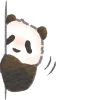Daily Useful Panda Emoji Telegram Sticker #21 - Daily Useful Panda Emoji #21