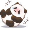 Daily Useful Panda Emoji Telegram Sticker #25 - Daily Useful Panda Emoji #25