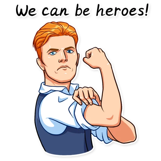 David Bowie Telegram Sticker #17 - David Bowie #17