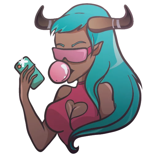 Demon Maze By Telegram Sticker #12 - Demon Maze By #12