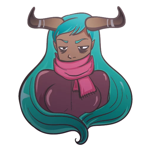 Demon Maze By Telegram Sticker #25 - Demon Maze By #25