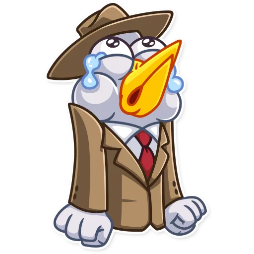 Detective Caplini Telegram Sticker #9 - Detective Caplini #9