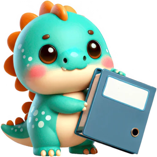 Cute Dino Telegram Sticker #21 - Cute Dino #21