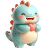Dino Emoji Telegram Sticker #14 - Dino Emoji #14