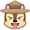 Disney Chip and Dale Rescue Rangers Emoji Set Telegram Sticker #4 - Disney Chip and Dale Rescue Rangers Emoji Set #4