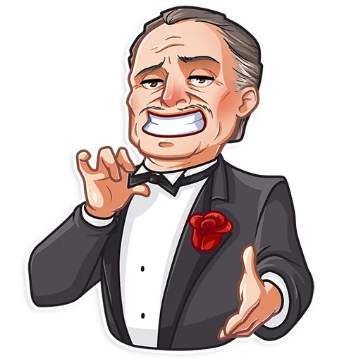 Don Corleone Telegram Sticker #5 - Don Corleone #5