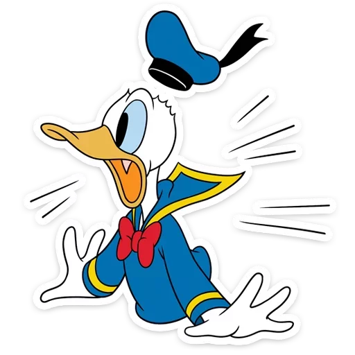 Donald and Daisy Duck Romance Stickers Telegram Sticker #20 - Donald and Daisy Duck Romance Stickers #20