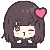 Menhera-chan Custom Telegram Emoji Set Telegram Sticker #1 - Menhera-chan Custom Telegram Emoji Set #1