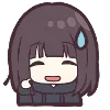 Menhera-chan Custom Telegram Emoji Set Telegram Sticker #11 - Menhera-chan Custom Telegram Emoji Set #11