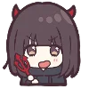 Menhera-chan Custom Telegram Emoji Set Telegram Sticker #23 - Menhera-chan Custom Telegram Emoji Set #23