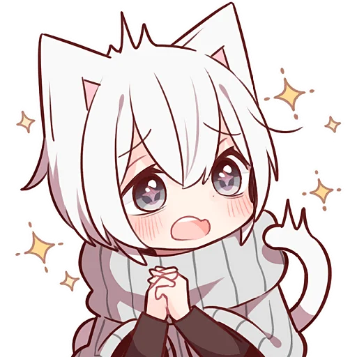 White Cat Boy