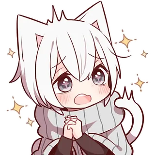White Cat Boy
