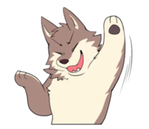 Eastern Timber Wolf Stickers Telegram Sticker #2 - Eastern Timber Wolf Stickers #2