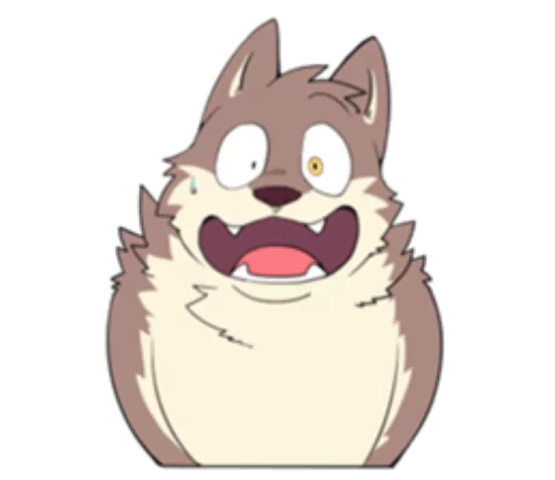 Eastern Timber Wolf Stickers Telegram Sticker #3 - Eastern Timber Wolf Stickers #3