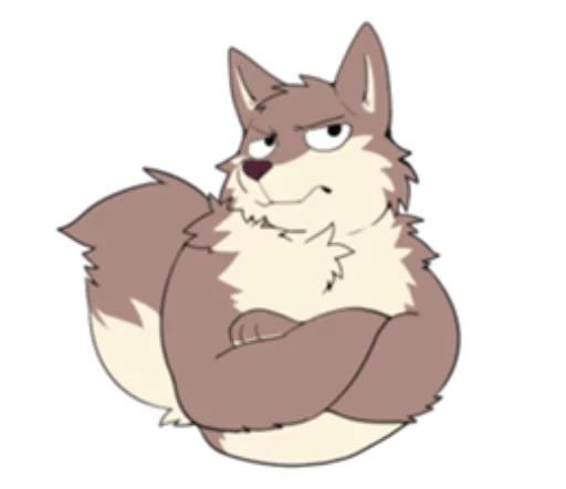 Eastern Timber Wolf Stickers Telegram Sticker #5 - Eastern Timber Wolf Stickers #5