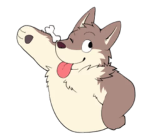 Eastern Timber Wolf Stickers Telegram Sticker #6 - Eastern Timber Wolf Stickers #6