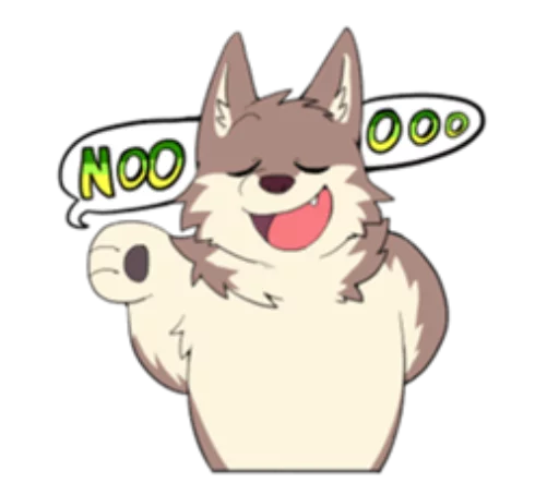 Eastern Timber Wolf Stickers Telegram Sticker #8 - Eastern Timber Wolf Stickers #8