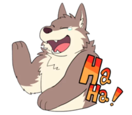 Eastern Timber Wolf Stickers Telegram Sticker #10 - Eastern Timber Wolf Stickers #10