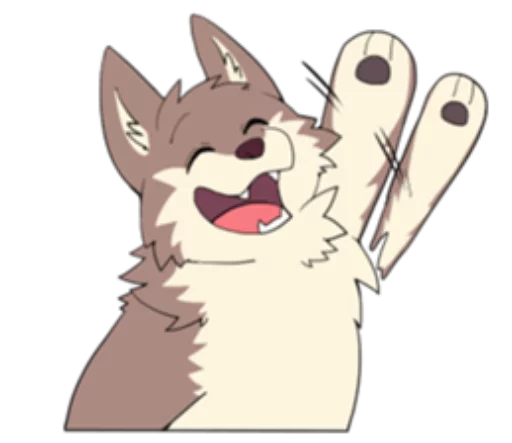 Eastern Timber Wolf Stickers Telegram Sticker #11 - Eastern Timber Wolf Stickers #11