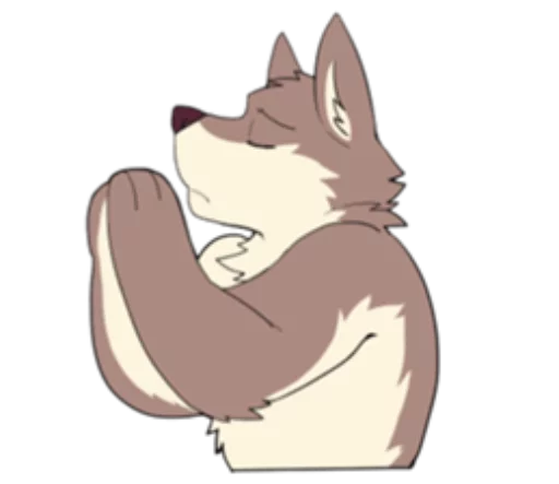 Eastern Timber Wolf Stickers Telegram Sticker #12 - Eastern Timber Wolf Stickers #12