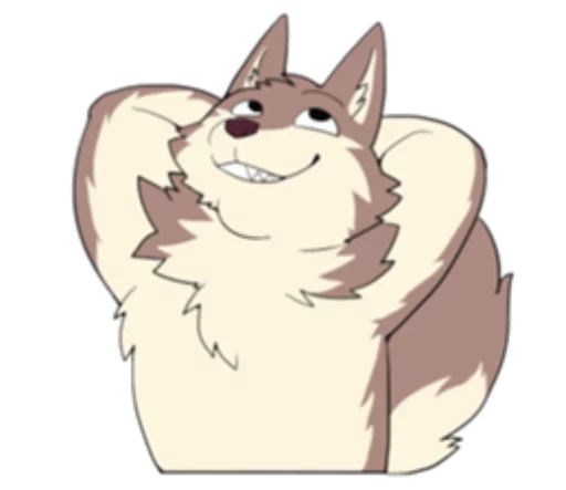 Eastern Timber Wolf Stickers Telegram Sticker #13 - Eastern Timber Wolf Stickers #13