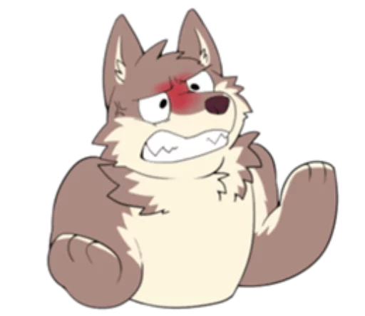 Eastern Timber Wolf Stickers Telegram Sticker #15 - Eastern Timber Wolf Stickers #15
